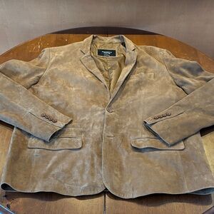 Infinity Mens Suede Nubuck Blazer